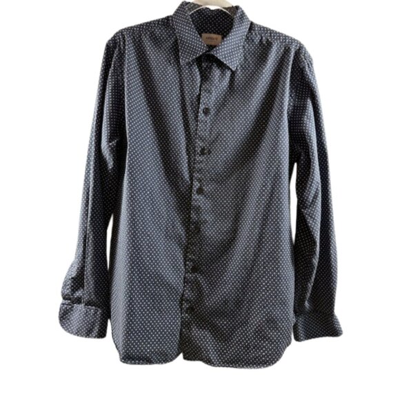 Armani Men’s Button-Up Shirt Size Large Long Sleeve Business Casual - Picture 4 of 8